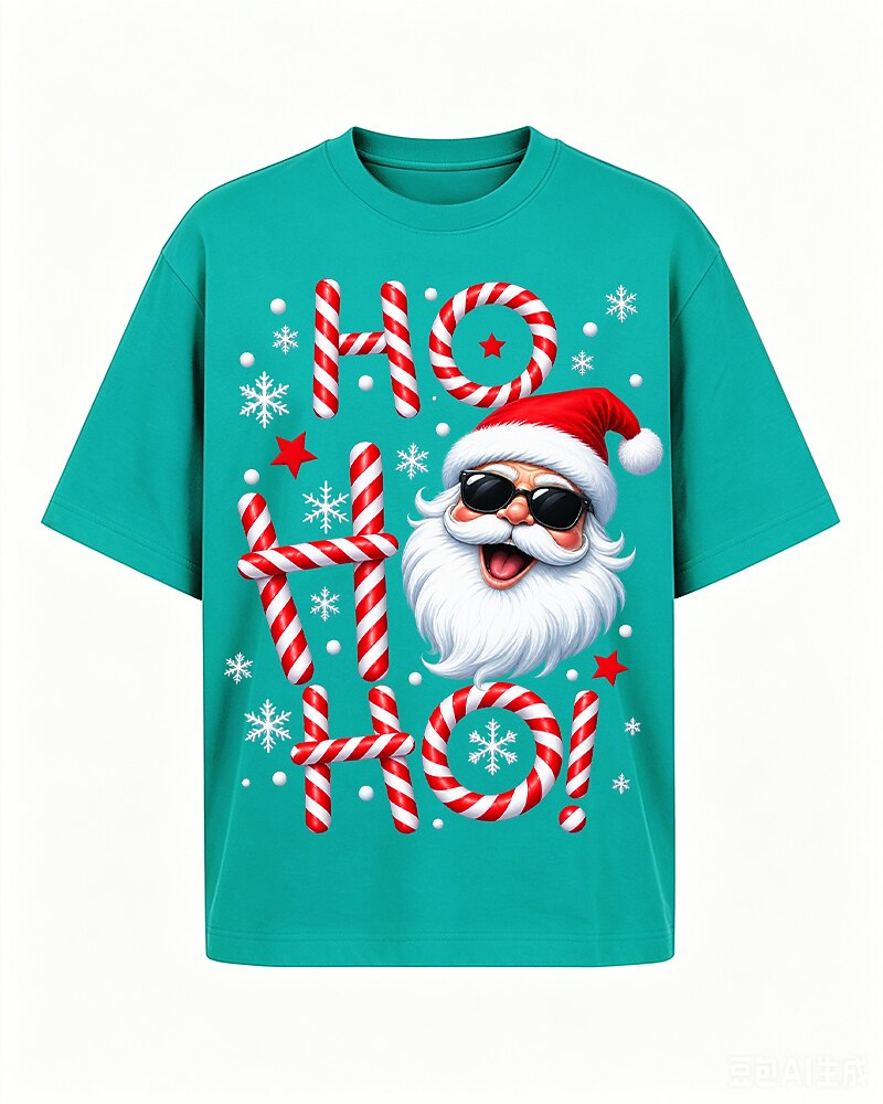 Ho Ho Ho men's T-shirt view 6