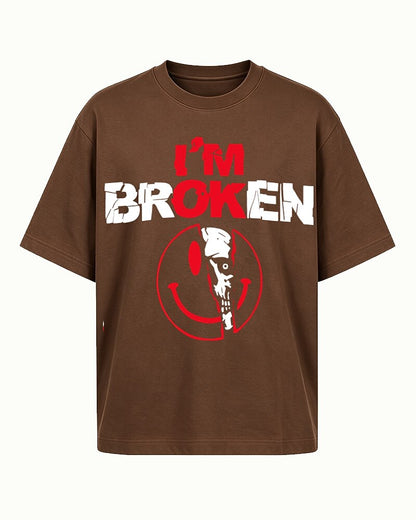 I'm Broken, I'm OK men's graphic T-shirt alternate view 6