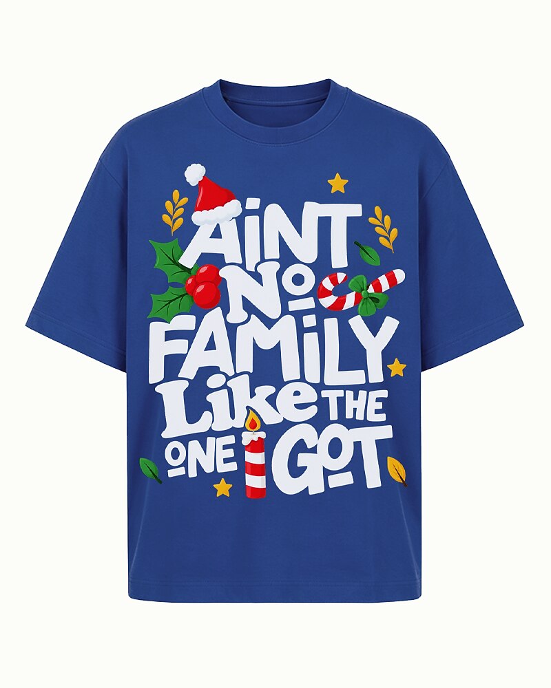 Ain't No Family Like The One I Got men's T-shirt view 4