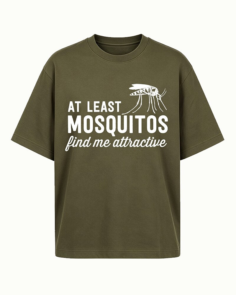 At Least Mosquitos Find Me Attractive Mosquito Graphic T-Shirt - product image 2