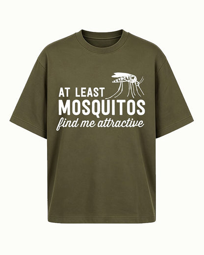 At Least Mosquitos Find Me Attractive Mosquito Graphic T-Shirt - product image 2