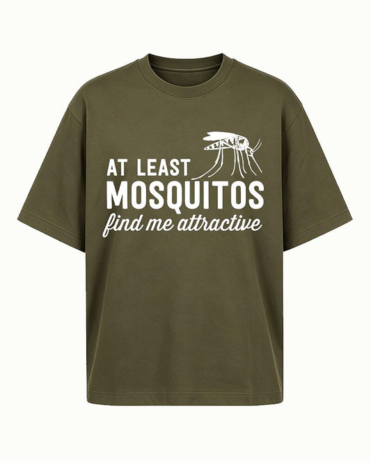 At Least Mosquitos Find Me Attractive Mosquito Graphic T-Shirt - product image 2