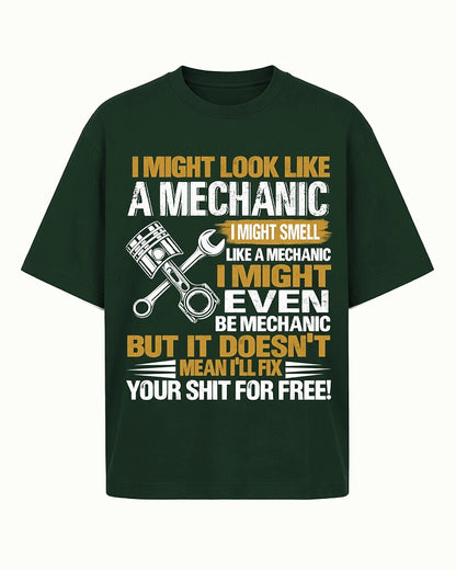Mechanic But Won't Fix Your Shit For Free men's T-shirt view 5