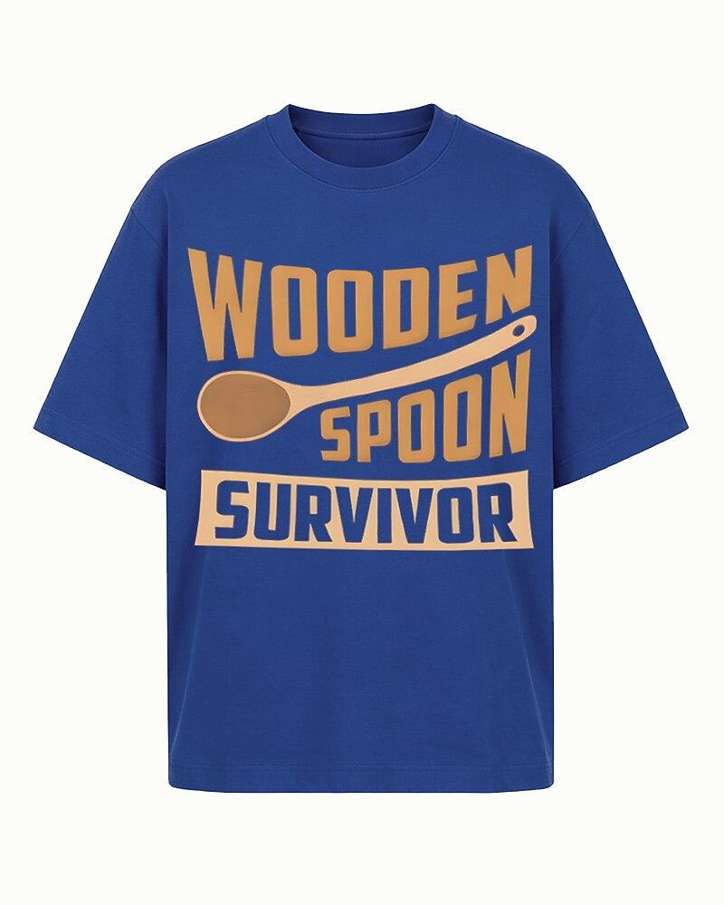 Wooden Spoon Survivor men's graphic T-shirt alternate view 5