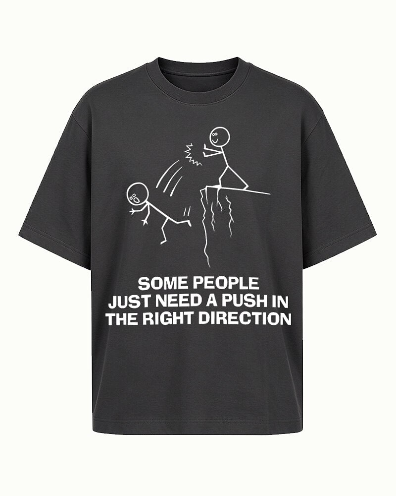 Some People Just Need a Push men's graphic T-shirt alternate view 4