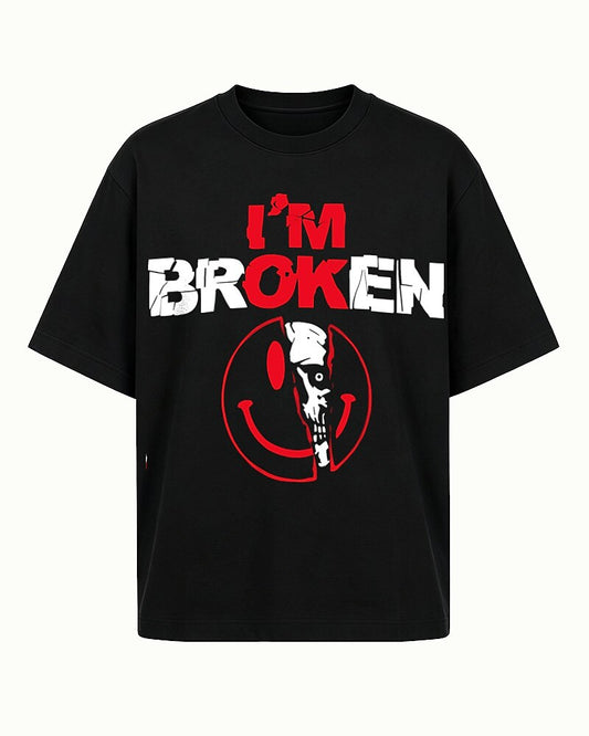 I'm Broken, I'm OK men's graphic T-shirt