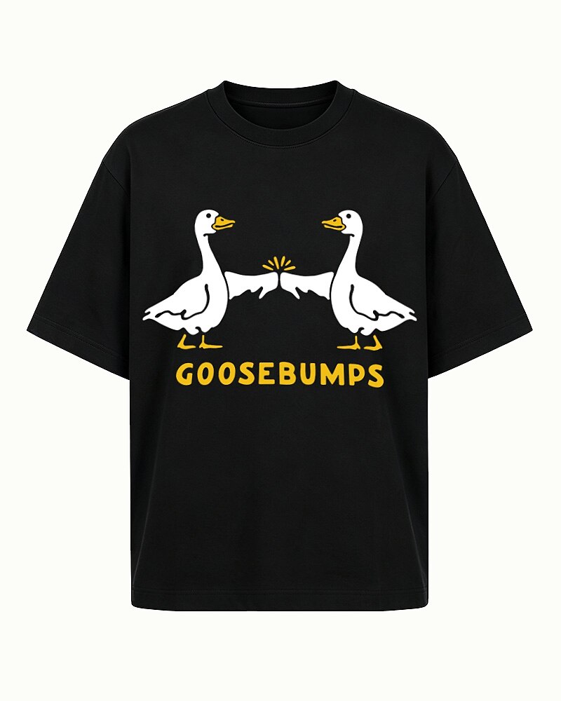 Goosebumps men's graphic T-shirt alternate view 4