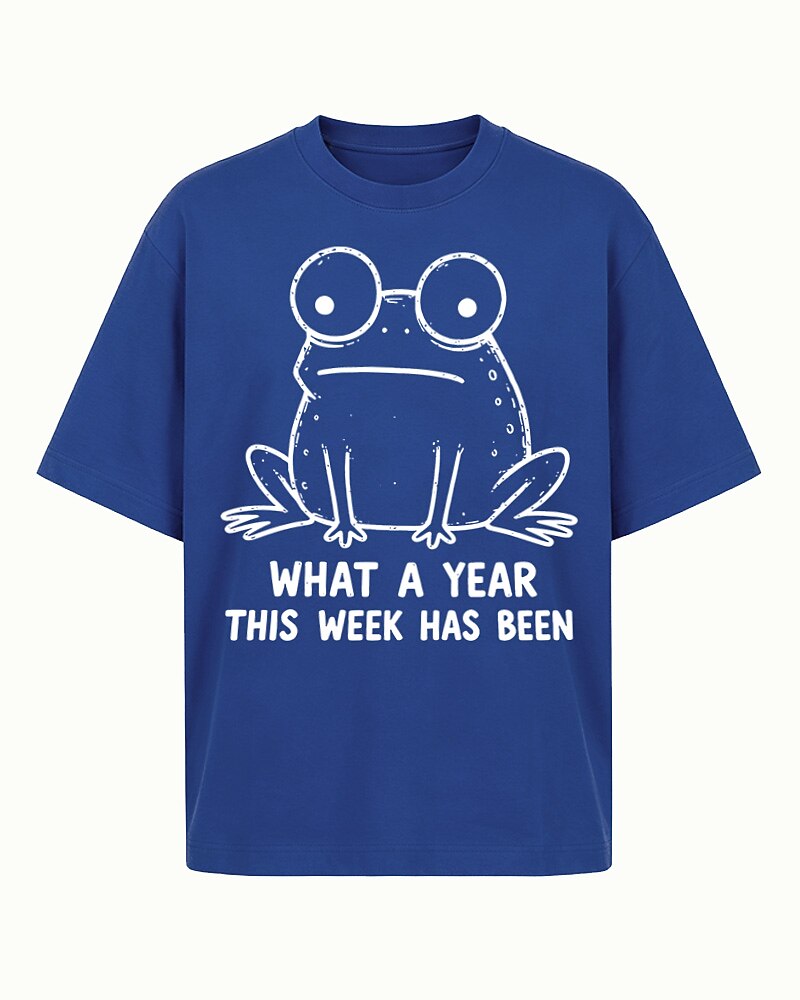 What a Year This Week Has Been men's graphic T-shirt alternate view 4