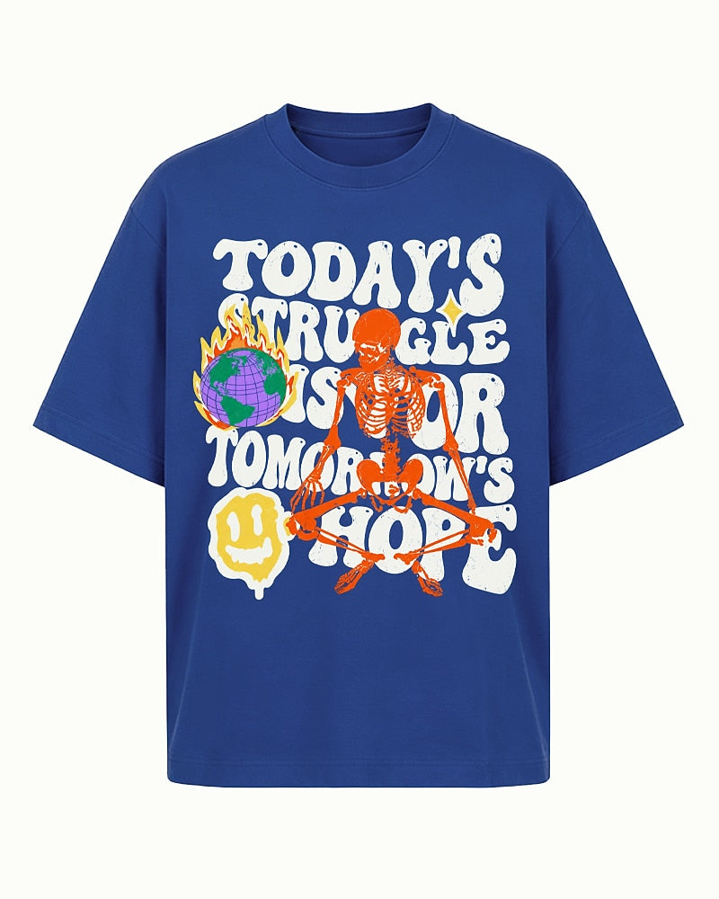 Today's Struggle Is Tomorrow's Story men's graphic T-shirt view 6
