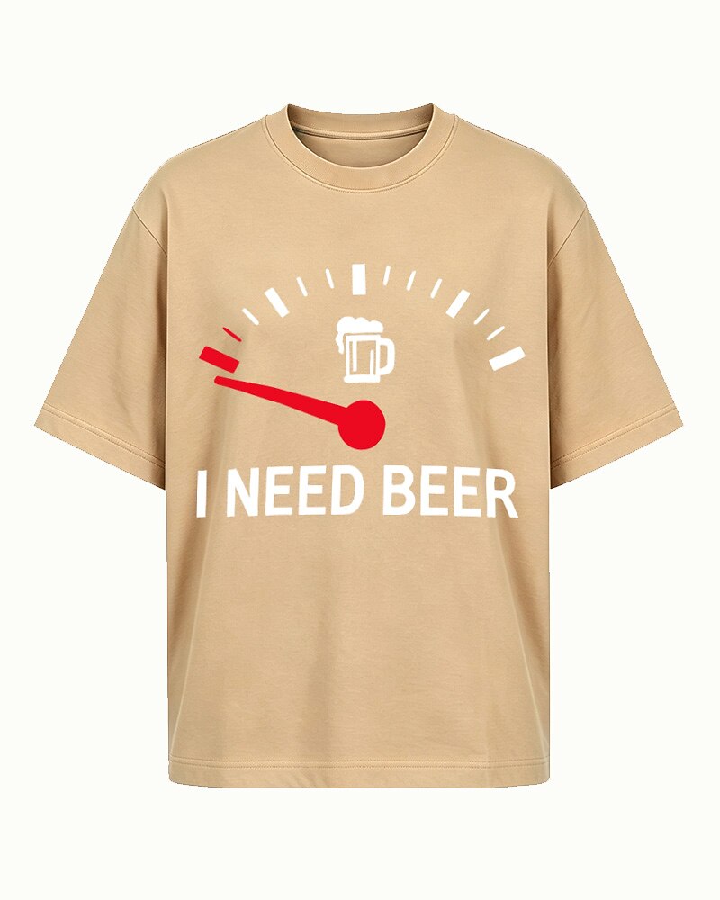 I Need Beer men's graphic T-shirt alternate view 7