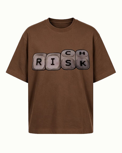 Rich Risk men's graphic T-shirt alternate view 6