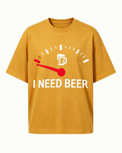 I Need Beer men's graphic T-shirt alternate view 6