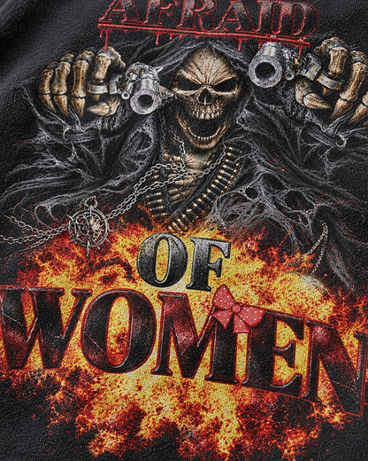 I'm Afraid of Women men's graphic T-shirt view 2