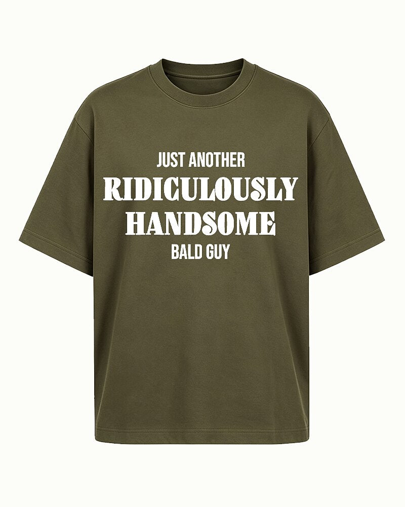 Just Another Ridiculously Handsome Bald Guy Graphic T-Shirt - product image 4