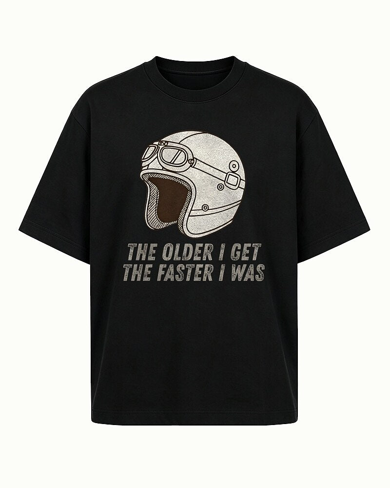 The Older I Get The Faster I Was men's T-shirt view 4