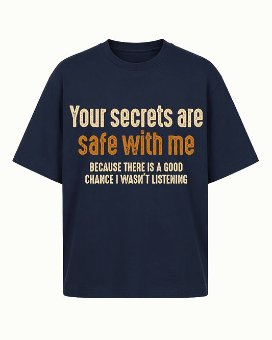 Your Secrets Are Safe With Me Graphic T-Shirt - product image 1