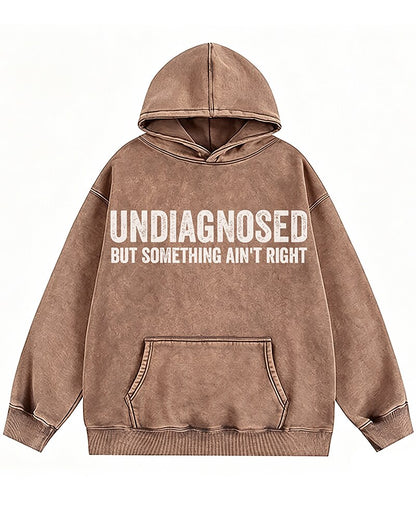 Undiagnosed But Something Ain't Right Graphic Hoodie - product image 2