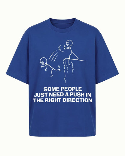 Some People Just Need a Push men's graphic T-shirt alternate view 6