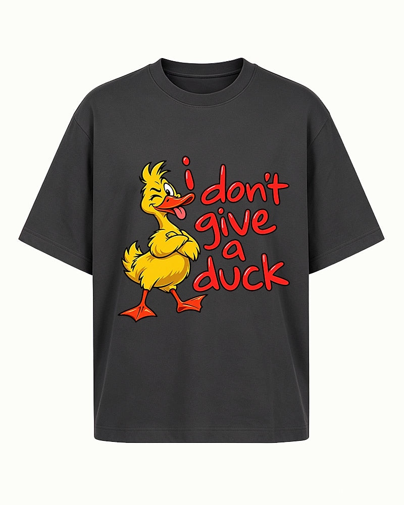 I Don't Give a Duck men's T-shirt