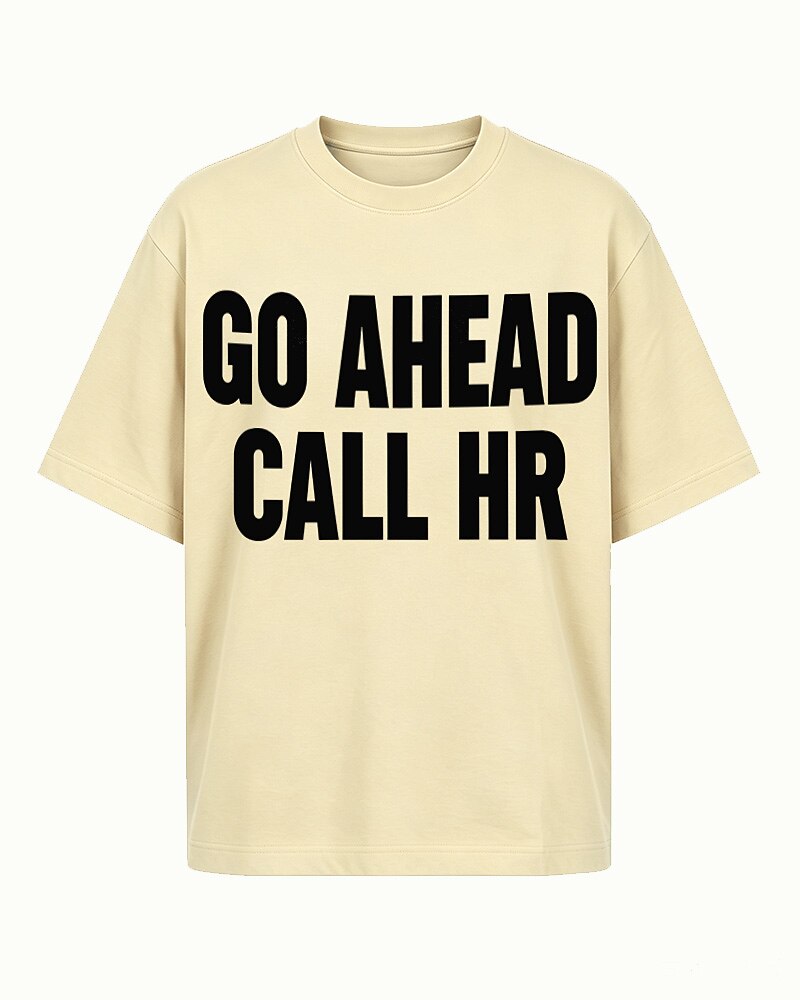 Go Ahead, Call HR men's graphic T-shirt alternate view 5