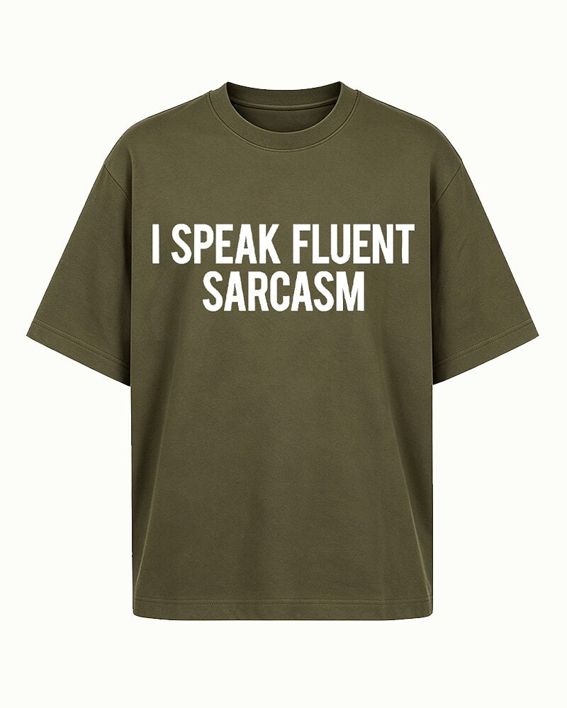 I Speak Fluent Sarcasm Graphic T-Shirt - product image 2