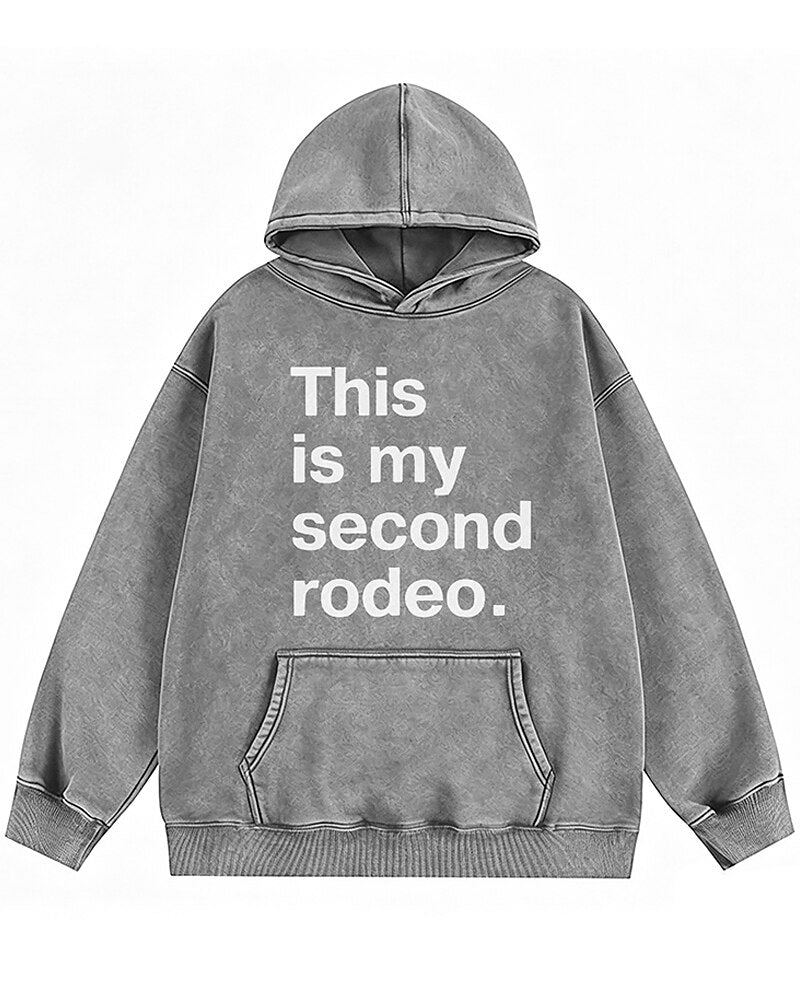 This Is My Second Rodeo Graphic Hoodie - product image 2