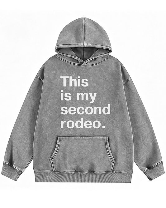This Is My Second Rodeo Graphic Hoodie - product image 2