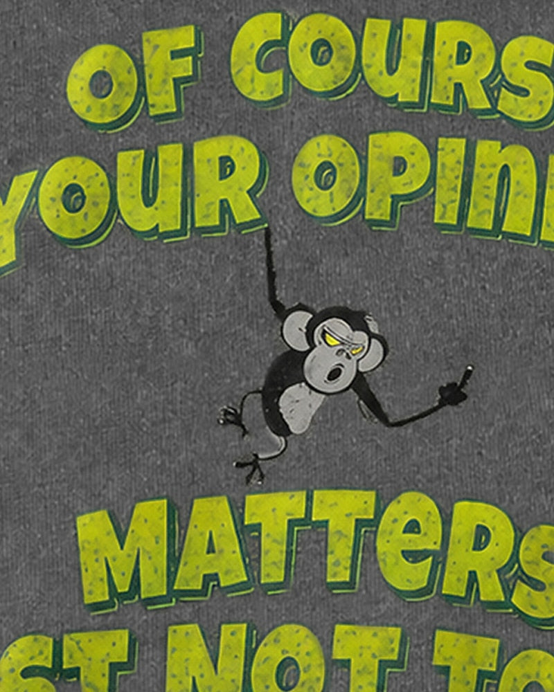 Of Course Your Opinion Matters - Washed Cotton Tank Top - product image 5