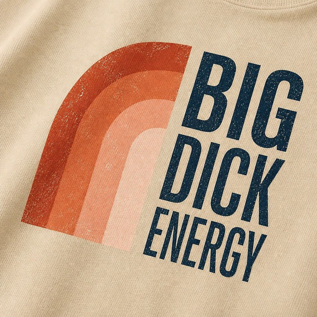 Big Dick Energy men's T-shirt view 2