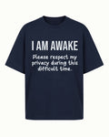 I Am Awake Please Respect My Privacy Graphic T-Shirt - product image 1