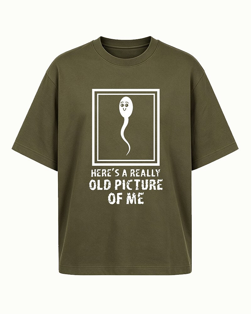 Here's A Really Old Picture Of Me Sperm Graphic T-Shirt - product image 3