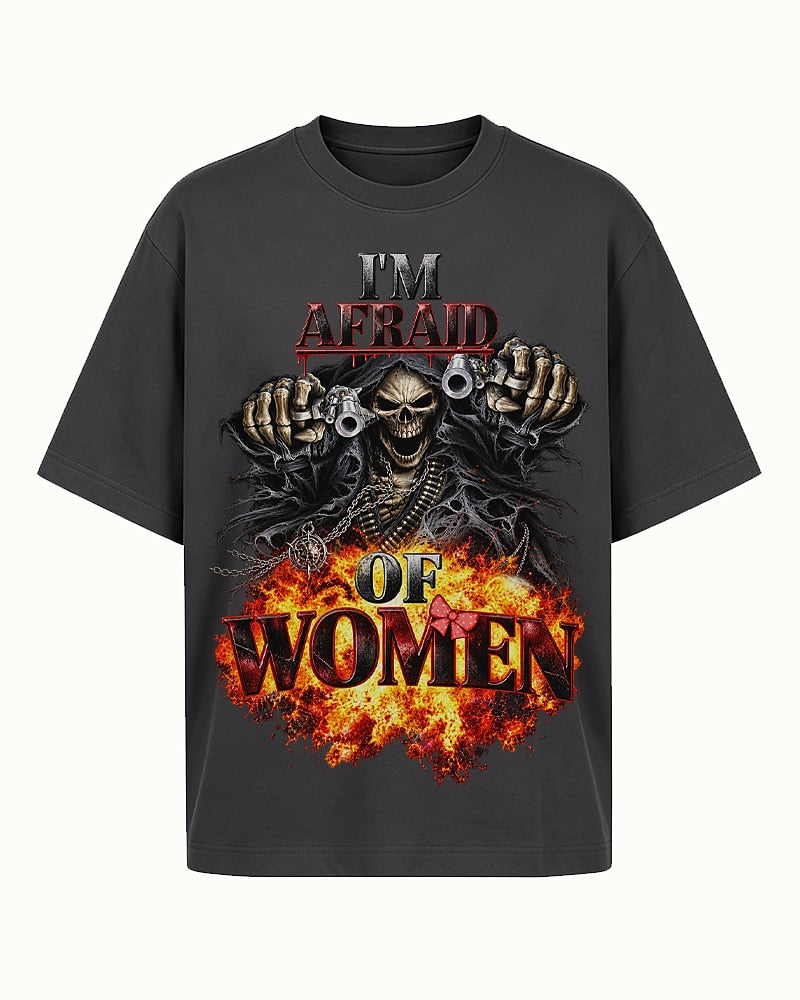 I'm Afraid of Women men's graphic T-shirt