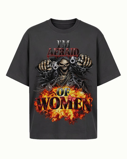 I'm Afraid of Women men's graphic T-shirt