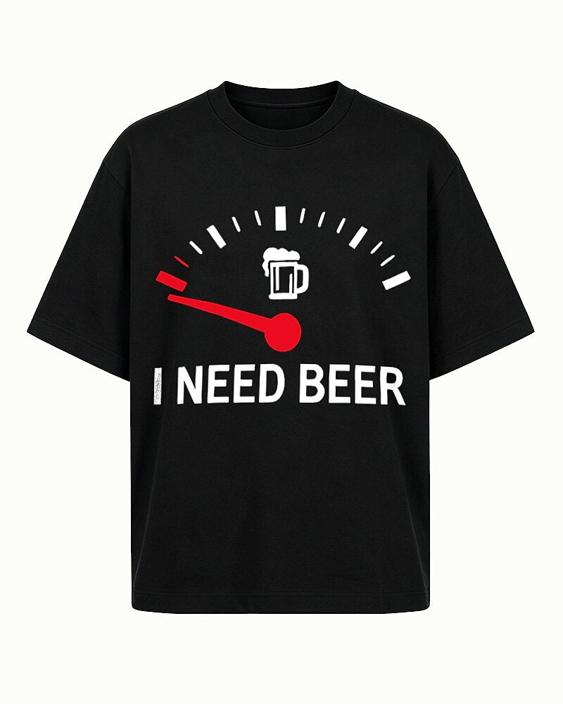 I Need Beer men's graphic T-shirt