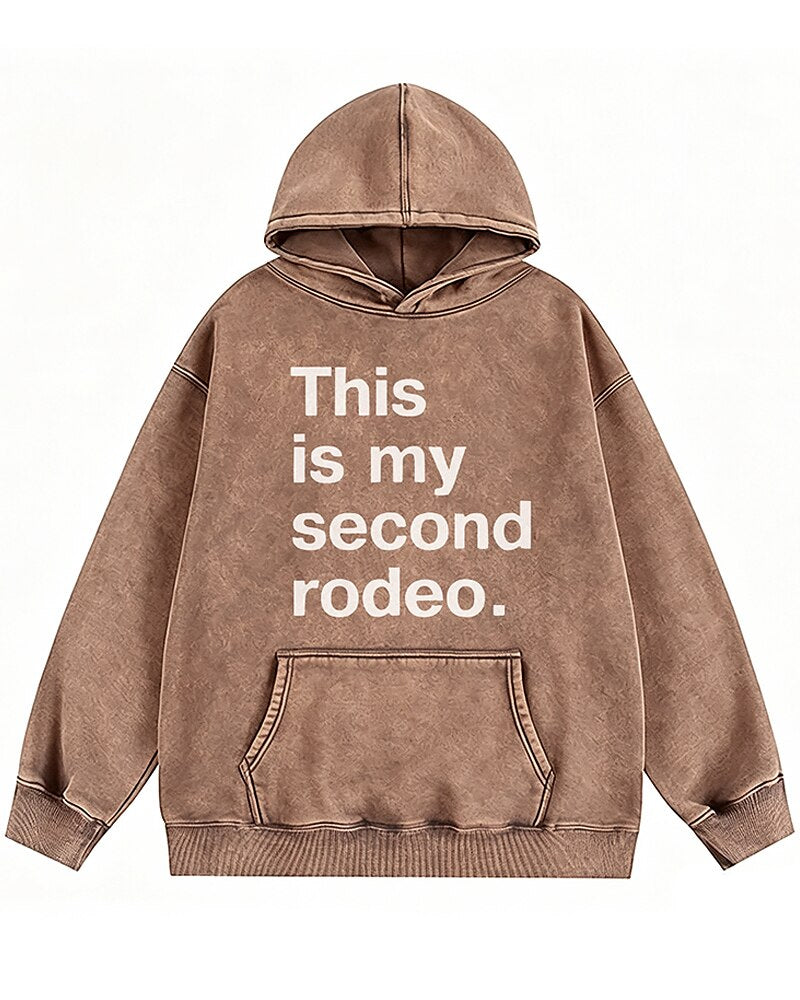 This Is My Second Rodeo Graphic Hoodie - product image 3
