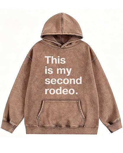 This Is My Second Rodeo Graphic Hoodie - product image 3