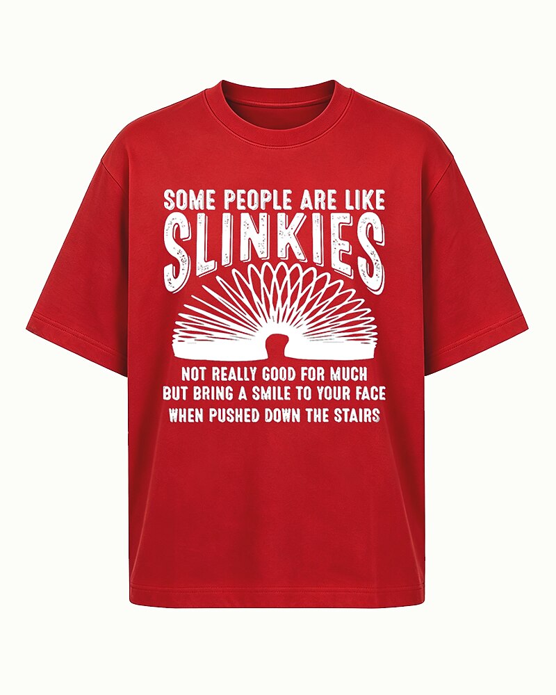 Some People Are Like Slinkies Graphic T-Shirt - product image 3
