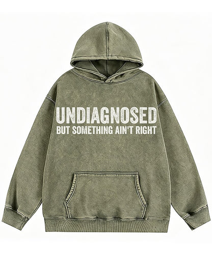 Undiagnosed But Something Ain't Right Graphic Hoodie - product image 3