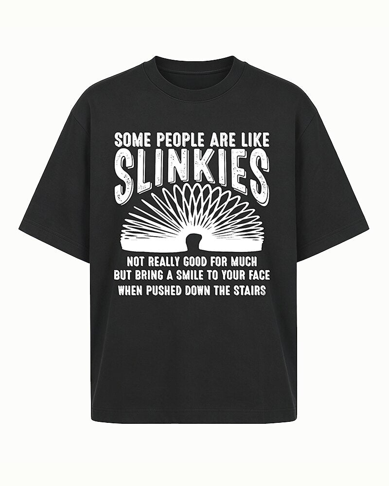 Some People Are Like Slinkies Graphic T-Shirt - product image 2