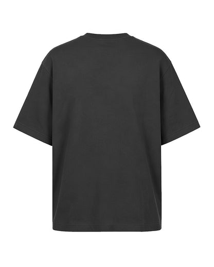 The Element of Surprise graphic on Black cotton T-shirt