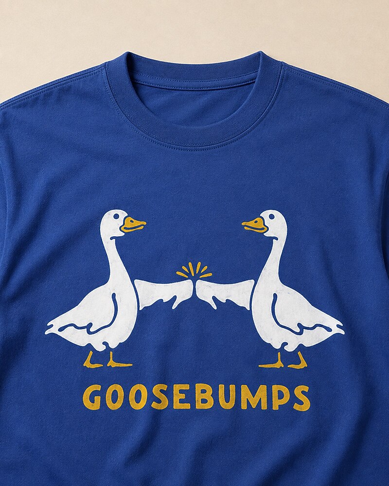 Goosebumps men's graphic T-shirt alternate view 2