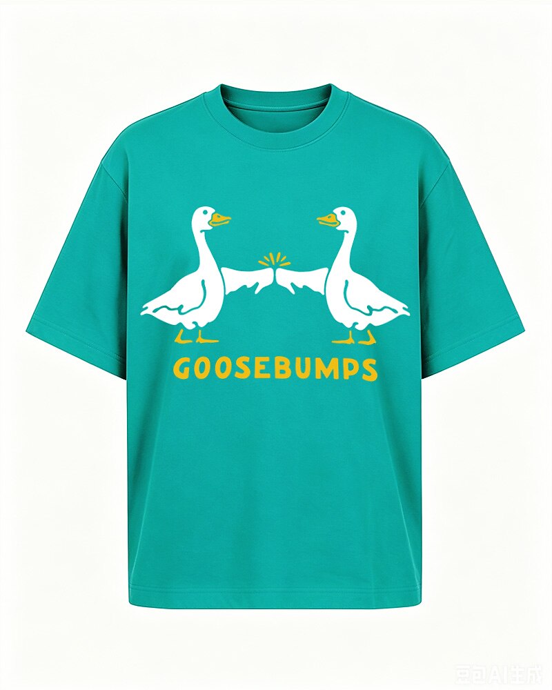 Goosebumps men's graphic T-shirt alternate view 6