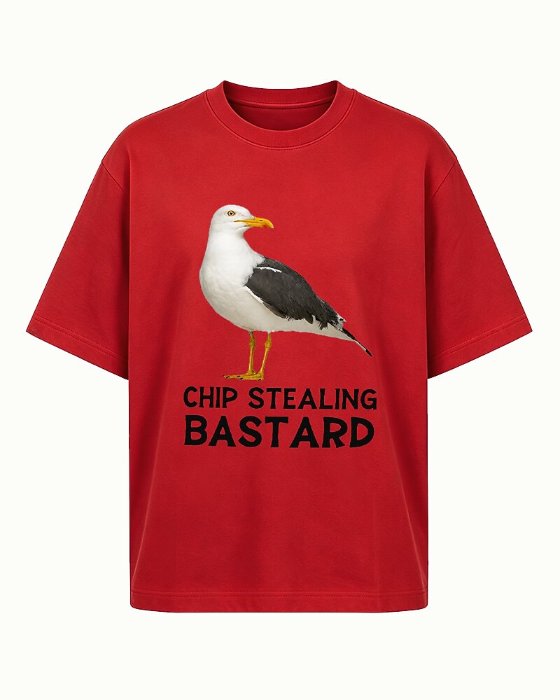 Chip Stealing Bastard men's T-shirt view 5