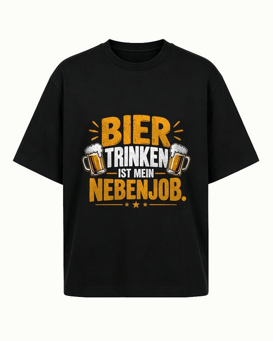 Bier Trinken Ist Mein Nebenjob. men's T-shirt