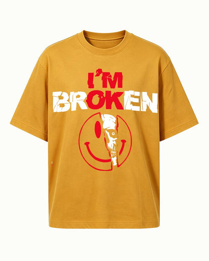 I'm Broken, I'm OK men's graphic T-shirt alternate view 5