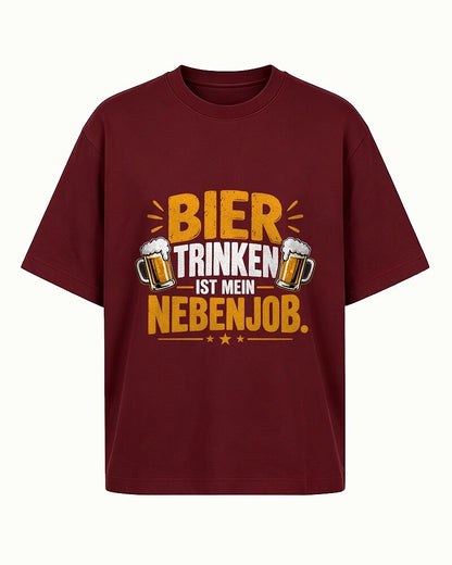 Bier Trinken Ist Mein Nebenjob. men's T-shirt view 7