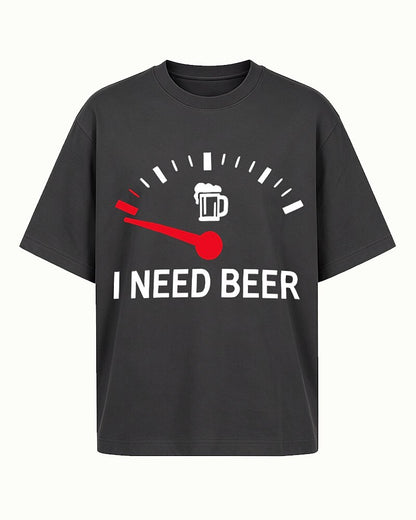 I Need Beer men's graphic T-shirt alternate view 4