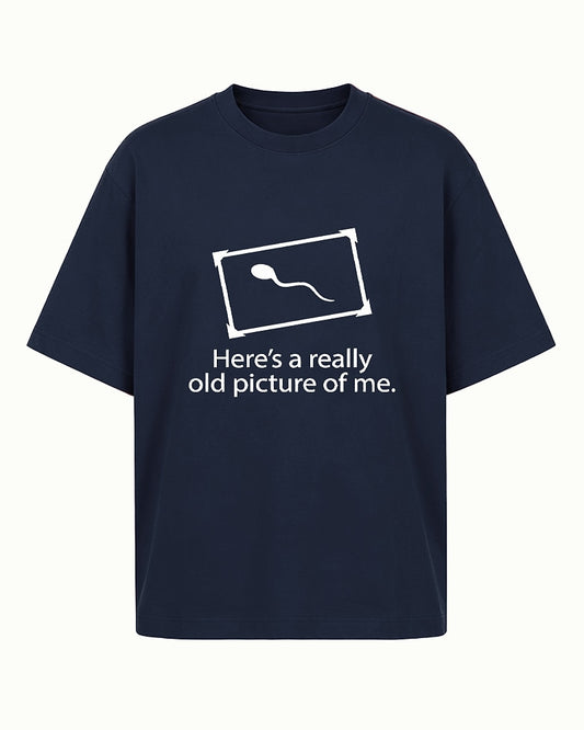 Here's a Really Old Picture of Me men's graphic T-shirt