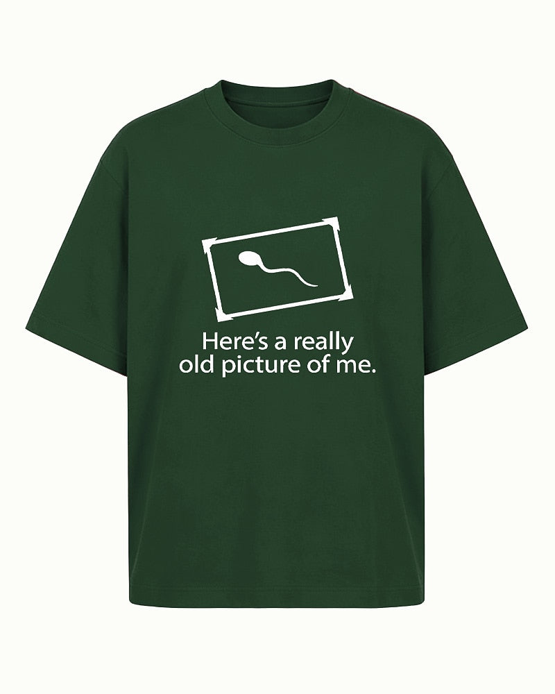 Here's a Really Old Picture of Me men's graphic T-shirt view 6