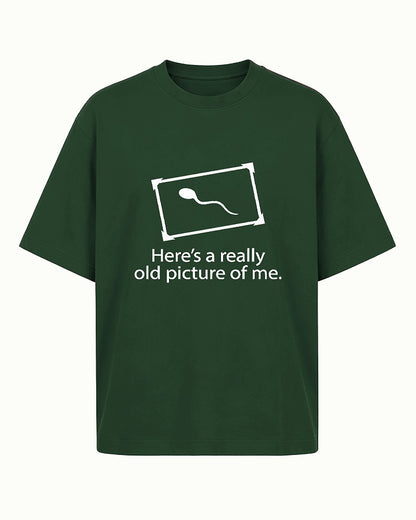 Here's a Really Old Picture of Me men's graphic T-shirt view 6